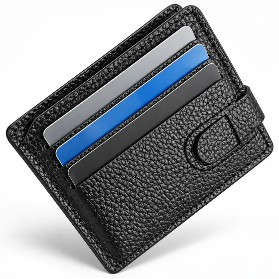 کیف کارت چرم مانا مدل رادین